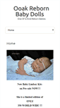Mobile Screenshot of ooakrebornbaby.com